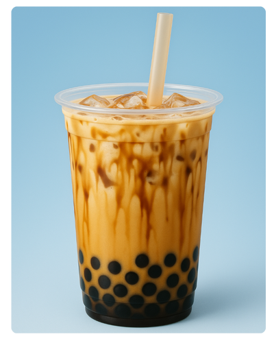 Brown Sugar Milk Tea with boba